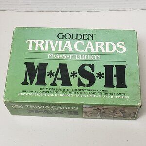 Mash Golden Trivia Cards 1984